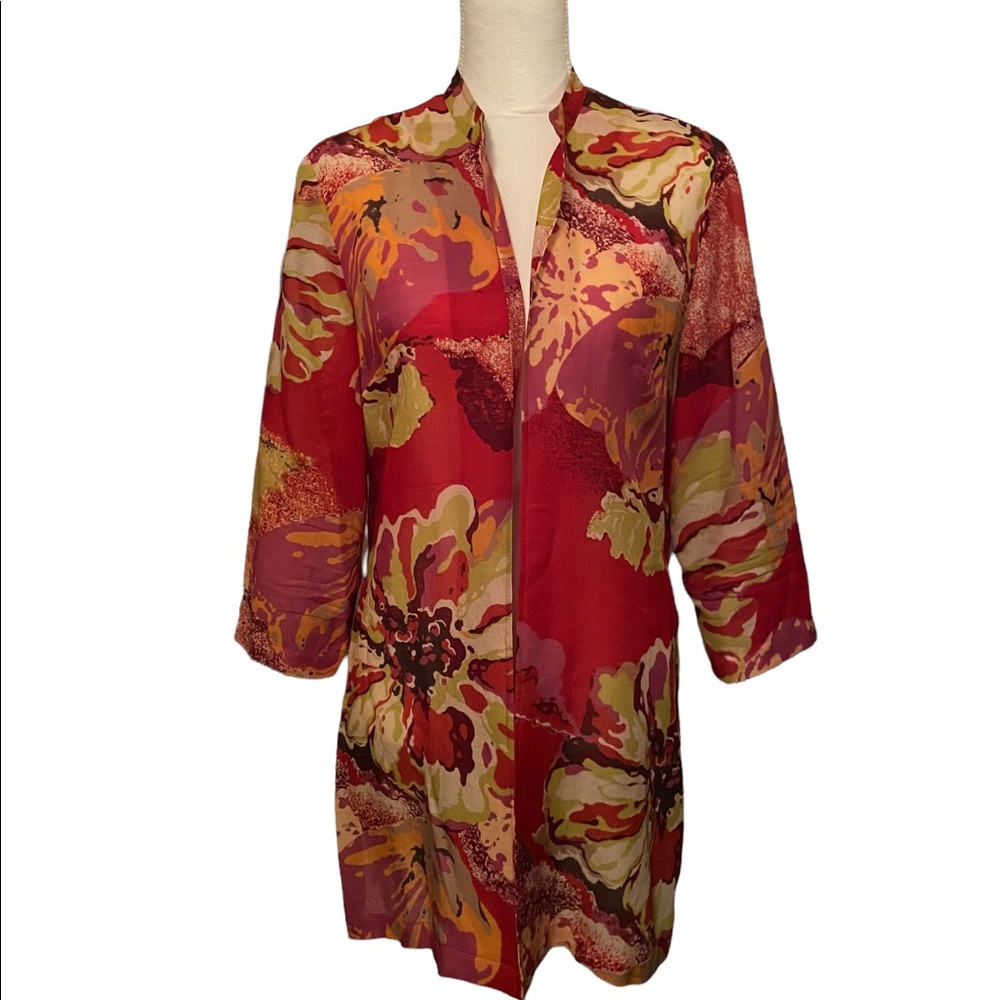Coldwater Creek Open Tunic Kimono -A
